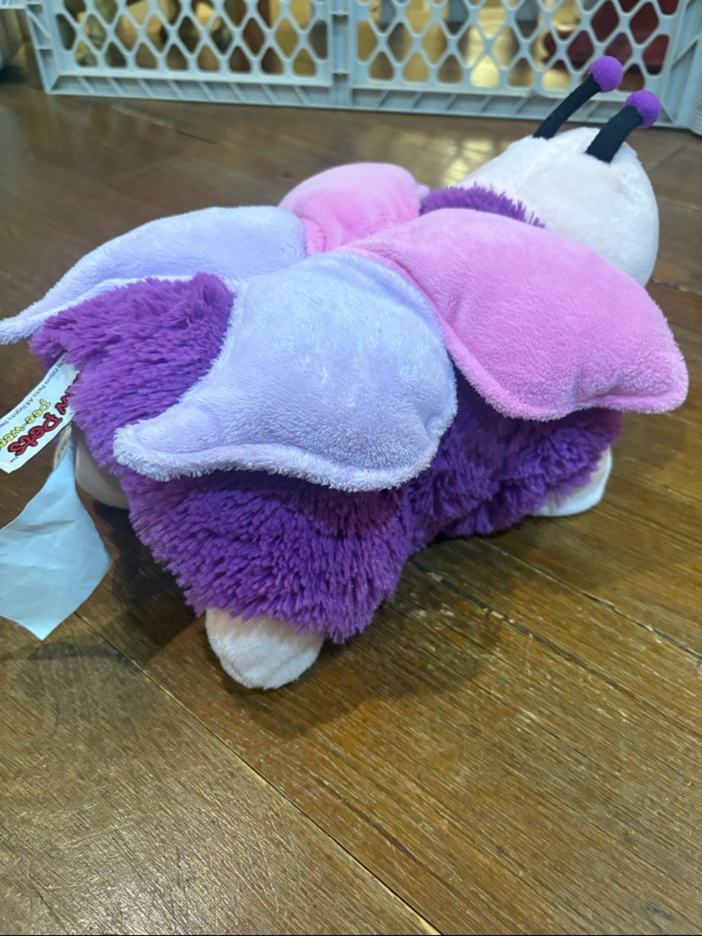 Purple & Pink Ladybug Pillow Pet - Picture 4 of 6